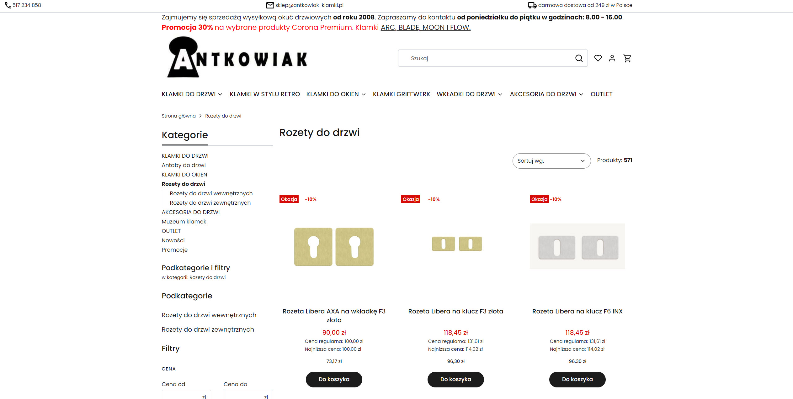 Na co zwrócić uwagę przy zakupie rozet do drzwi? Najważniejsze parametry i wskazówki