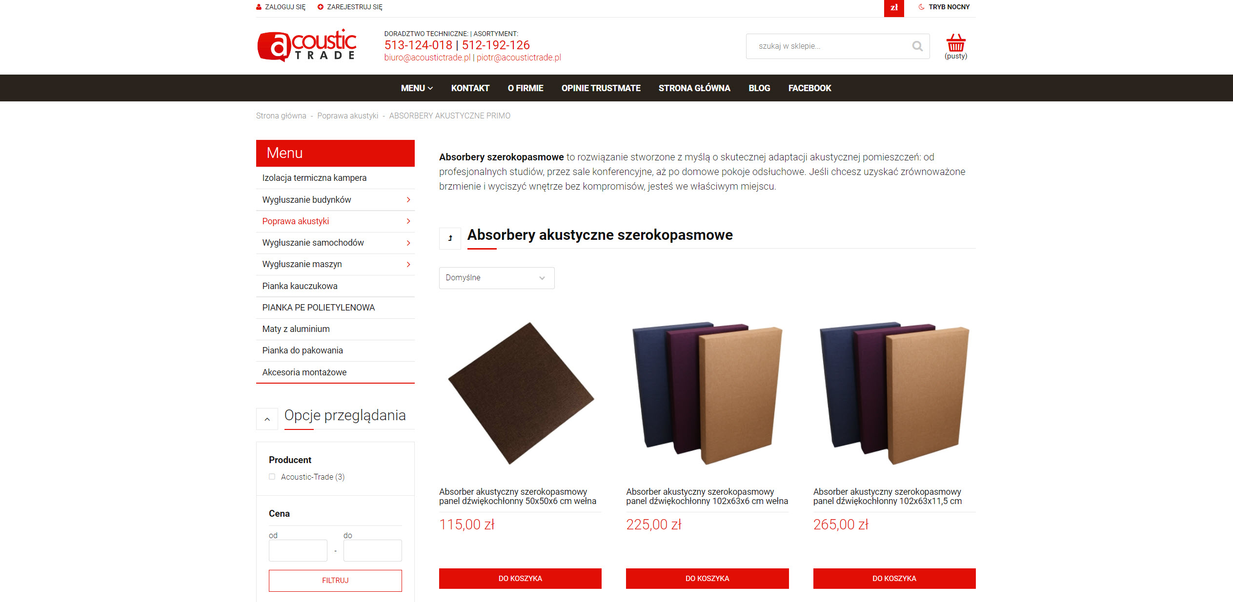 Jakie typy absorberów akustycznych sprawdzają się najlepiej w domu, biurze i studiu?