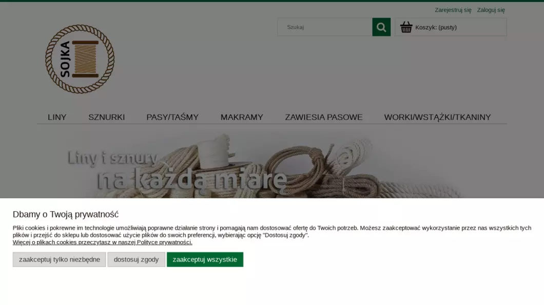 Producent lin i sznurków | sojka.sklep.pl